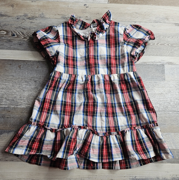 Crewcuts Other - CrewCuts From J. Crew 3T Holiday 2024 Red Plaid Dress